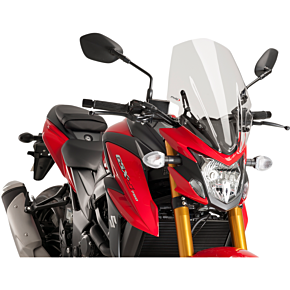 PUIG Race Windscreen - Clear - Tour - Suzuki
