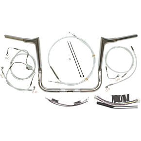 Magnum Handlebar Kit - Viking - 14" - Sterling Chromite II® 38831-414
