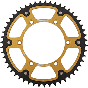 Supersprox Stealth Rear Sprocket - 51 Tooth - Gold - Kawasaki/Suzuki RST-808-51-GLD