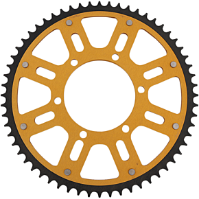 Supersprox Stealth Rear Sprocket - 60 Tooth - Gold - Kawasaki/Yamaha/Suzuki RST-486-60-GLD