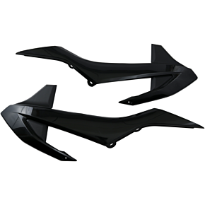 Ufo Radiator Shrouds - Black KT04085-001