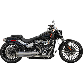 Pro Street Exhaust - Chrome - '18+ Softail 1S34D