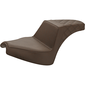 Step Up Seat - Front Smooth/Rear Lattice - Brown - Chief I21-04-173BR