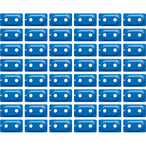 Support Plates - Blue - 48 Pack ADD2-3825-B