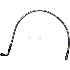 Brake Line - 10 mm-90° - 22" - Black Pearl AS47222