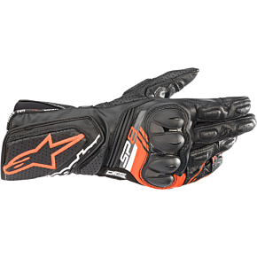 SP-8 V3 Gloves - Black/Fluo Red - Medium 3558321-1030-M
