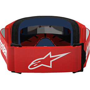Vision 3 Goggle - Wordmark - Red - Silver Mirror Lens 5103325-3094