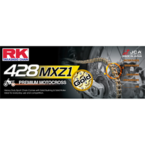 428 MXZ1 - Chain - 124 Links - Gold GB428MXZ1-124