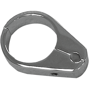 Cable Clamp - Single Throttle/Idle - 1-1/4" - Chrome 0658-0034