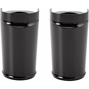 Fork Boot Cover - Black Anodized - Smooth 20-033