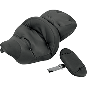Mustang Super Touring Regal Seat - Black Studded - Driver Backrest 79609