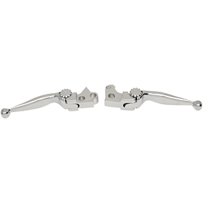 Powerstands Racing Lever Set - Journey - Harley Davidson - Chrome 12-00607-20