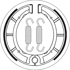 Sbs Brake Shoes - Yamaha 2035