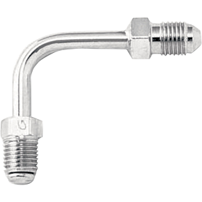 Tube Adapter - 90° - Long - Chrome P691-03CH