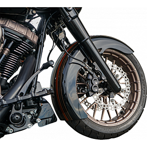 Fat Tire Fork Boot Cover - Black Anodized - Smooth 20-042