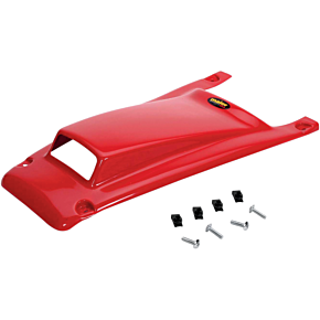 Hood - Red - Scooped - With Number Plate 509682