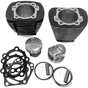 Cylinder Kit - 85" - Black with Highlighted Fins RP201-212W