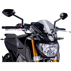 PUIG New Generation Windscreen - Smoke - MT09