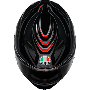 K3 Helmet - Syth - Black/Red - XL 2118381004-021-XL