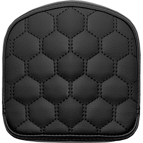 RoadSofa™ Sissy Bar Pad - Honeycomb - Black Stitching 040849