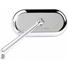 Mirror - Side View - Oval - Chrome - Left 13-171