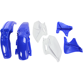 Acerbis Plastic Body Kit - '99 OE Blue/White - YZ400