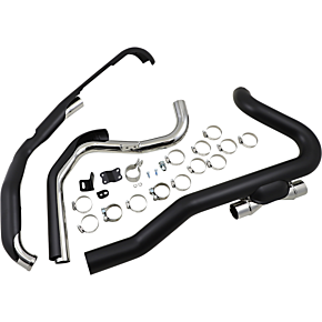 Cobra Pro Chamber Headpipes for Trike - Black 6256RB