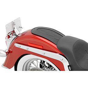 Drag Specialties Fender Skin - Flame Stitched Automotive-Grade Vinyl Center 1405-0146