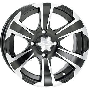 Itp SS312 Alloy Wheel - Rear - Black Machined - 14x8 - 4/156 - 5+3 1428449536B