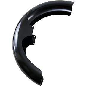 Klock Werks Wrapper Front Fender Kit - Black - Steel - 21" KW05-02-0005E