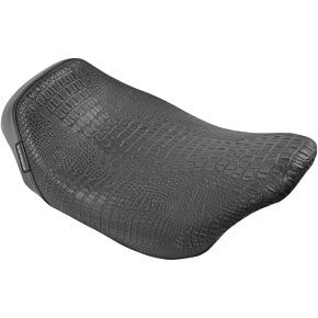 Le Pera Bare Bones Solo Seat - Croc - Black - FL LK-005CRBLK