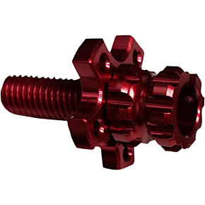Powerstands Racing Cable Adjuster - Clutch - M8 x 1.25 - Red 00-02153-24