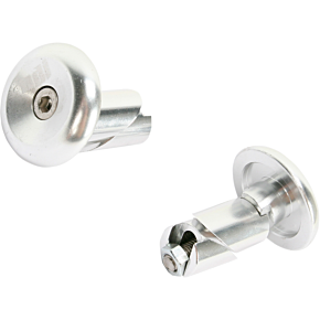 Bar End - Aluminum - Watercraft - Silver L71APS