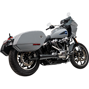 2-into-1 Assault Exhaust System - Black - Softail M8 TM-5054BK