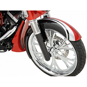 Fork Legs - Black Anodized - Hot Legs - Custom Single Disc - Smooth 40-511