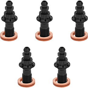 Banjo Bolt 5-Pack - 10mm - Black 300-867