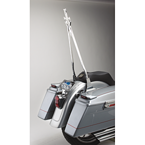 Sissy Bar Stick - Chrome - 30" Daggertude - Wide CV-8009