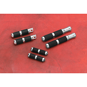 Rubber Footpegs - Rigid Mount PF121-SRC