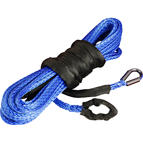 Winch Rope Extension - Synthetic - Blue - 1/4" x 50' SYN-EXT-B50