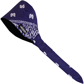 Old School Bandana - Navy Paisley OSB1-224