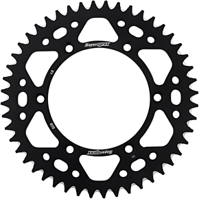 Supersprox Rear Sprocket - Black - Kawasaki/Suzuki - 48 Tooth RAL-808-48-BLK