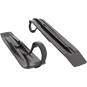 Powder Hound Skis - Black -  7" - Pair PH7SOLBLKLOPBLK