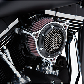 RPT Air Intake - Black/Chrome 606-0104-05CBSB