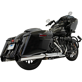 4-1/2" Slip-On Mufflers - Chrome 1F745