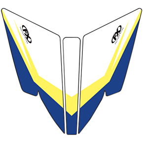 FACTORY EFFEX Front Fender Graphic - Husqvarna 19-30630