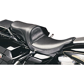 Le Pera Daytona 2-Up Seat - Without Backrest - Smooth - Black - FLH/FLT '02-'07 LH-567