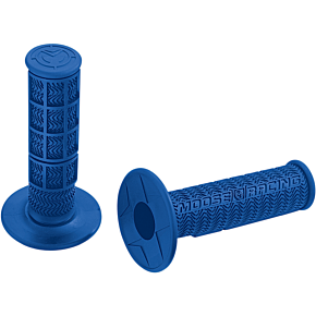 Moose Racing Blue Stealth MX Grips
