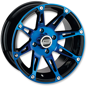 Moose Racing Wheel - 387BU - 14X8 - 4/156 - 4+4