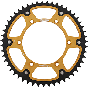 Supersprox Stealth Rear Sprocket - 51 Tooth - Gold - Yamaha RST-245-51-GLD