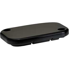Master Cylinder Cover - Hydraulic Clutch - Smooth - Black 08-014B